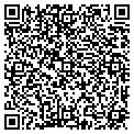 QR code with P C S contacts