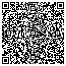 QR code with P J Construction contacts
