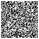 QR code with H & H Cafe contacts