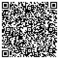 QR code with B & D contacts