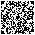 QR code with B K & S contacts