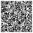 QR code with N & S Rock contacts