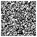 QR code with M R Snow Removal contacts