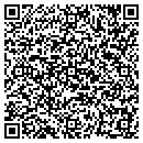 QR code with B & C Floor Co contacts