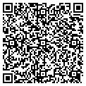 QR code with J & B contacts
