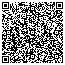 QR code with U V A D A contacts