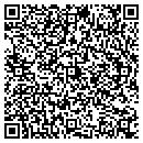 QR code with B & M Fencing contacts