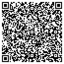 QR code with C A D West contacts
