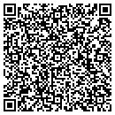 QR code with H V C Inc contacts
