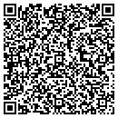 QR code with B and B Dairy contacts