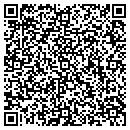 QR code with P Justman contacts