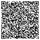 QR code with P M Cleaning Service contacts