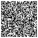 QR code with H & W Farms contacts