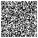 QR code with T R F Security contacts