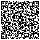 QR code with R Storage contacts