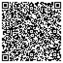 QR code with B JS Taxidermy contacts