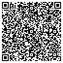 QR code with P & K Painting contacts