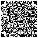 QR code with B and JS Bulldozing contacts