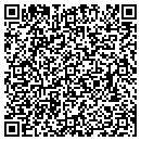 QR code with M & W Shops contacts