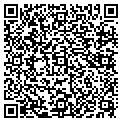 QR code with B & D's contacts