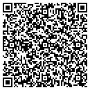 QR code with P & E Brubaker contacts