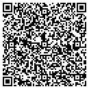 QR code with V & C Hair Design contacts