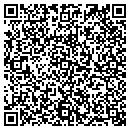 QR code with M & L Excavating contacts