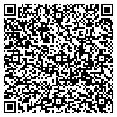 QR code with H &R Wards contacts