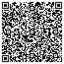 QR code with H & C Siding contacts