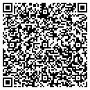 QR code with G & V Pet Service contacts