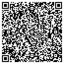 QR code with P V Leasing contacts