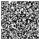 QR code with D & D Self Storage contacts