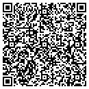 QR code with H P Core Co contacts