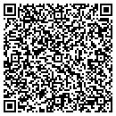 QR code with P T Landscaping contacts