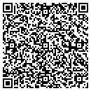 QR code with H 3 O Auto Detailing contacts