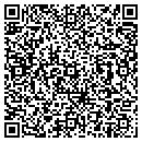 QR code with B & R Cycles contacts