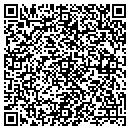 QR code with B & E Printing contacts