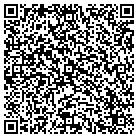 QR code with H & B Millwright Machinery contacts
