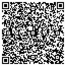 QR code with T & R Video contacts