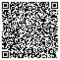 QR code with P J's Bar contacts