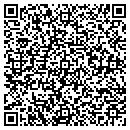 QR code with B & M Foam & Fabrics contacts