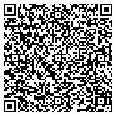 QR code with P K Service contacts