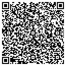 QR code with P J's Dental Lab Inc contacts