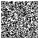 QR code with 3 Day Blinds contacts