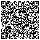 QR code with M T E T contacts