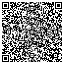 QR code with E & I Outlet contacts