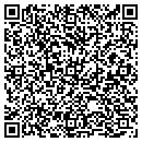 QR code with B & G Mini Storage contacts