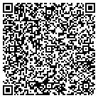QR code with K and M Sales and Service Inc contacts