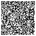 QR code with E S C O contacts