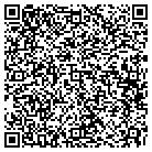 QR code with B & M Self Storage contacts
